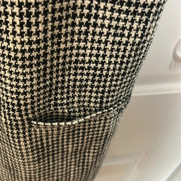Abercrombie & Fitch dress ,halter,tweed,houndstooth, lagenlook,lined,mini - Picture 7 of 9